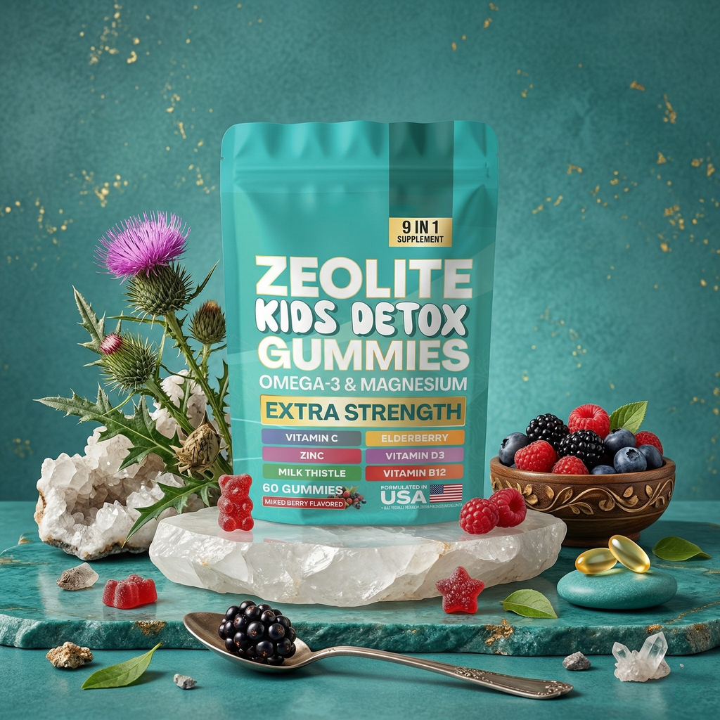 IM.MUN Zeolite Kids 9-in-1 Detox Gummies
